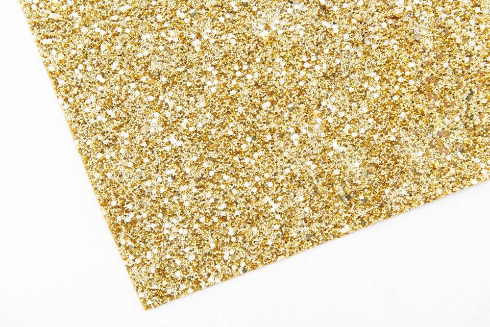 Gold Glitter Wallpaper by the metre - 140cm Wide
