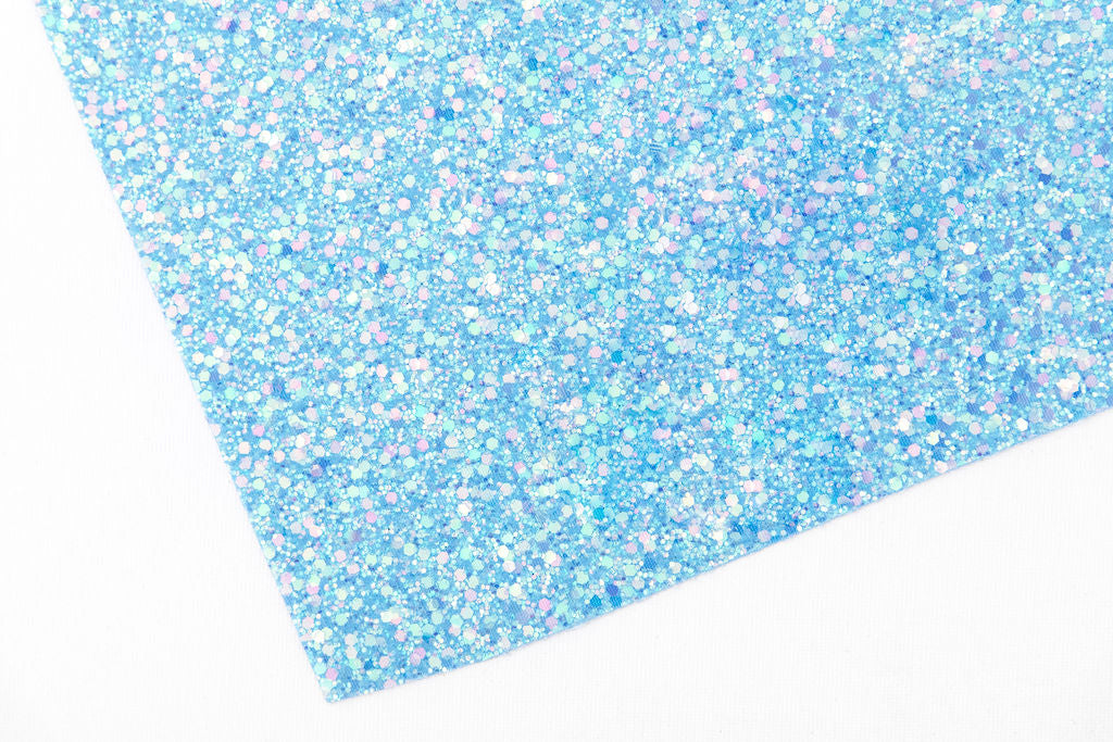 Baby Blue Glitter Wallpaper by the metre - 140cm Wide – Glitter Walls UK Ltd