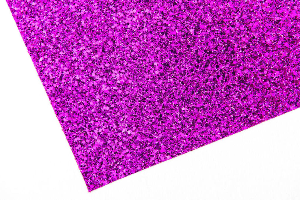 Hot Pink Glitter Wallpaper by the metre - 140cm Wide