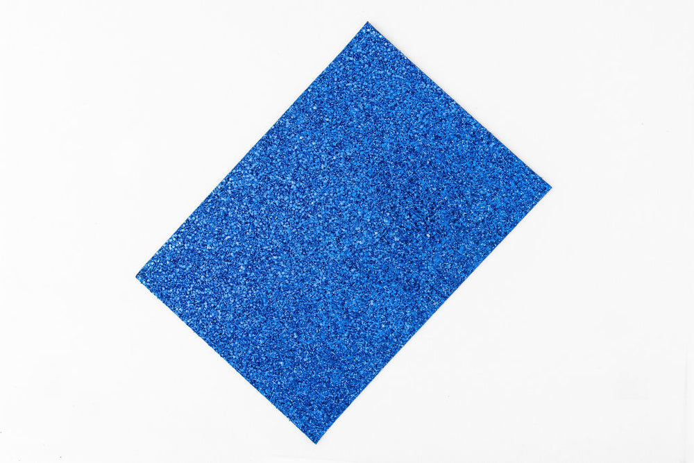 Sapphire Blue Glitter Wallpaper Sample