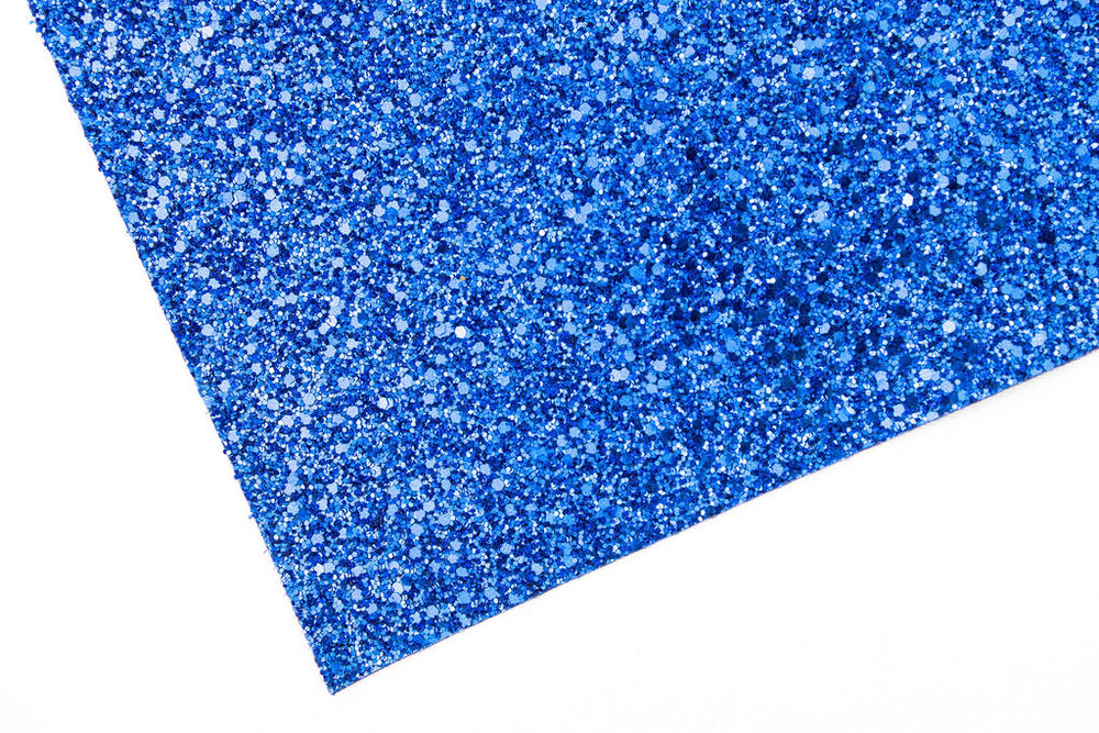 Sapphire Glitter Wallpaper by the metre - 140cm Wide