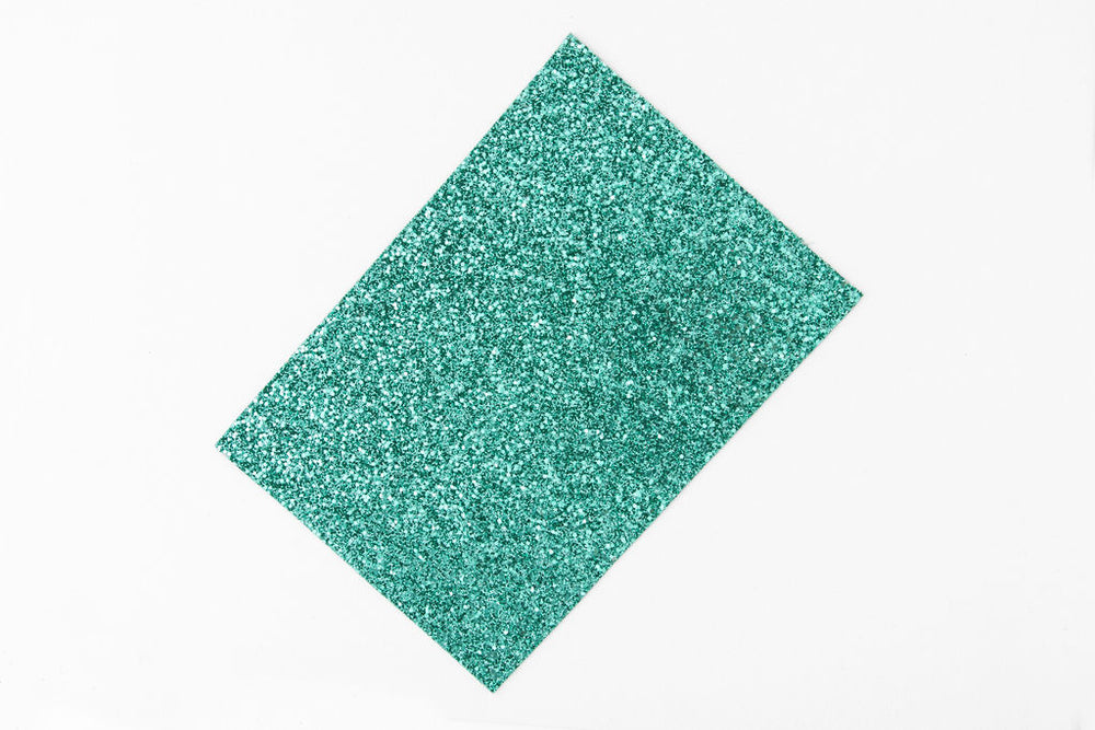 Aquamarine Glitter Wallpaper Sample
