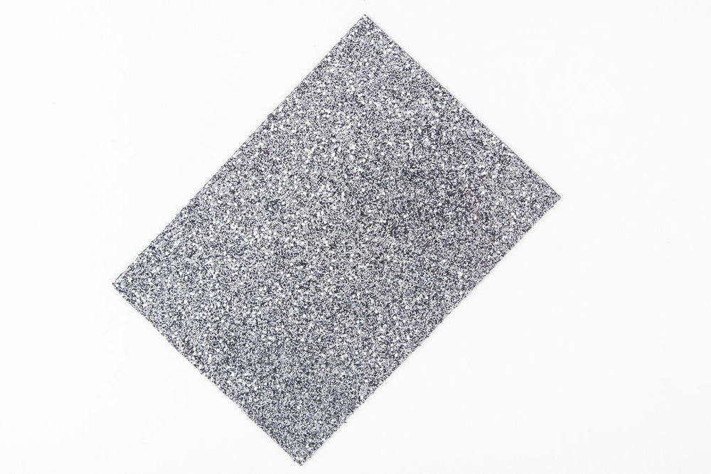 Steel Glitter Wallpaper Sample