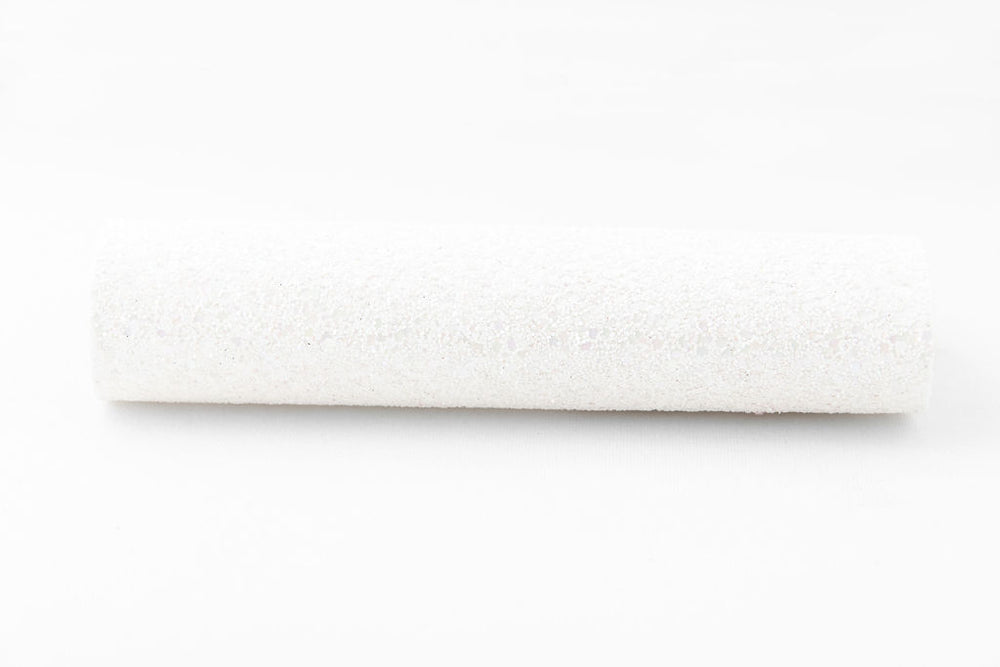 Roll of Snow Glitter Wallpaper - 70cm Wide (10 metres)